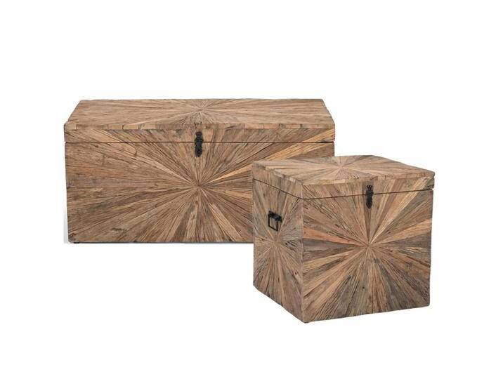 Truhe Altholz MERID Couchtisch Sitztruhe massiv alte Holztruhe Vintage Truhe Altholz MERID Couchtisch Sitztruhe massiv alte Holztruhe Vintage von Baario