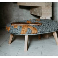 Ottomane Hocker Couchtisch, Multifunktionale Sitzmöbel, Hocker, Fußschemel, Bank Für Wohnzimmer, Eingangsbereich, Schlafzimmer Und Wartebereich von BaartLatvia