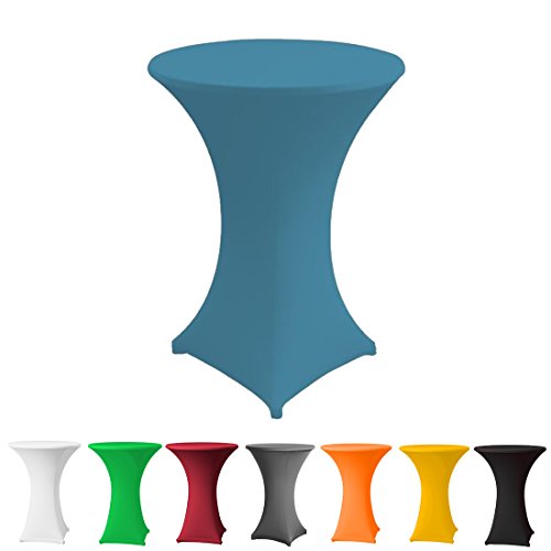 Babat Stehtischhusse Stretch in Farbe türkis und Durchmesser 80-85 für Bistrotisch/Stehtisch Babat Stehtischhusse Stretch in Farbe türkis und Durchmesser 80-85 für Bistrotisch/Stehtisch von Babat