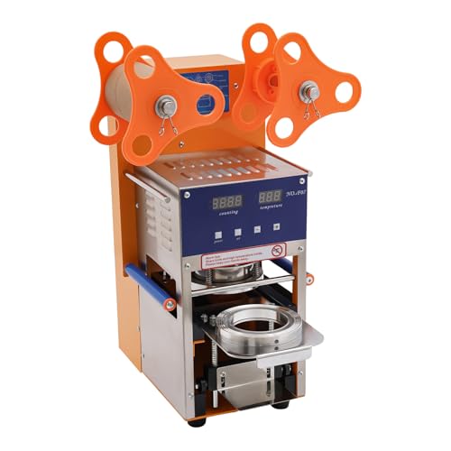 400W Milchtee Versiegelungsmaschine Halbautomatischen Modus Elektrische Tea Cup Sealer Teebecher Versiegelungsmaschine mit Display Bildschirm für Restaurants Supermärkte Fastfood 400W Milchtee Versiegelungsmaschine Halbautomatischen Modus Elektrische Tea Cup Sealer Teebecher Versiegelungsmaschine mit Display Bildschirm für Restaurants Supermärkte Fastfood von Babeenoo