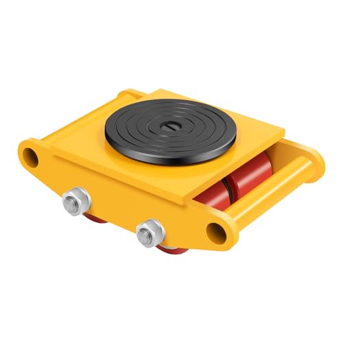 6T Panzerrollen 360°Drehung Transportfahrwerk Möbeltransporthilfe Industrie Schwerlastrollen Moderne Schwerlastfahrwerk mit 4 PU Roller Maschinentransport für Transport großer und Schwerer Gegenstände 6T Panzerrollen 360°Drehung Transportfahrwerk Möbeltransporthilfe Industrie Schwerlastrollen Moderne Schwerlastfahrwerk mit 4 PU Roller Maschinentransport für Transport großer und Schwerer Gegenstände von Babeenoo