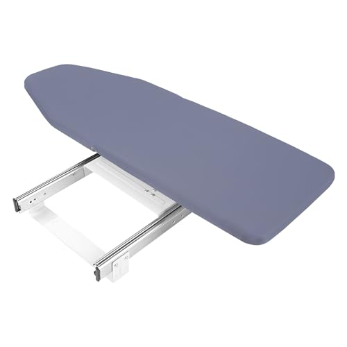 Grau Klappbarer Bügeltisch Versenkbarer Bügelbrettschrank 180°Drehung Bügelbrett Faltbares Bügelbrett Mittlerer Größe Tragfähigkeit 99.2 lbs für Haus Garderobe und Waschküche Grau Klappbarer Bügeltisch Versenkbarer Bügelbrettschrank 180°Drehung Bügelbrett Faltbares Bügelbrett Mittlerer Größe Tragfähigkeit 99.2 lbs für Haus Garderobe und Waschküche von Babeenoo