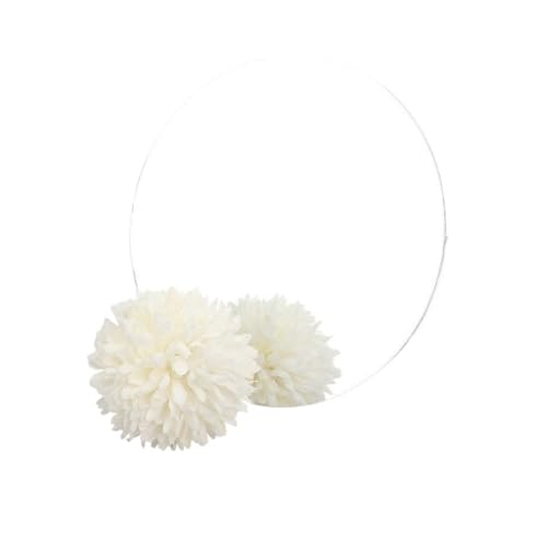 DIY Spiegel Runde Glas Flache Linse Dicke 1mm Verwendet for Die Rückseite Von Mobiltelefonen Handgefertigte Material 2 stück(D 12cm) von Babhlora