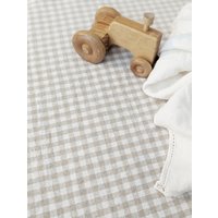 Beige Leinen Bettwäsche Bereit Versand Gingham Neutral Kariert Karo Stopfbettlaken Wickelkissenbezüge Naturton Krippe Benutzerdefinierte Beige Leinen Bettwäsche Bereit Versand Gingham Neutral Kariert Karo Stopfbettlaken Wickelkissenbezüge Naturton Krippe Benutzerdefinierte von Babiease