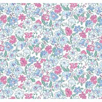 Blau Pink Mädchen Bettwäsche Liberty Of London Ausgestattet Krippe Garten Blumen Wickelauflage Benutzerdefinierte Minibettwäsche Vintage Roses von Babiease