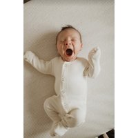 Leinen Baby Bettwäsche Beige Streifen Neutral/Krippe Wickelauflage Bezüge /Mini /Etsy Kinderbett /Neutral von Babiease