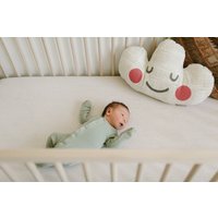 Leinen Baby Bettwäsche Tan Neutral/Beige Krippe Leinen Bereit, Kinderbett Zu Versenden von Babiease