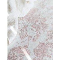 Neu Babybettwäsche Babybett Requisiten Roccailles Botanisch Mini Cottage Häschen Blush von Babiease