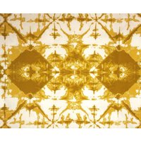 Goldenes Ikat Baby Bettlaken - Boho von Babiease