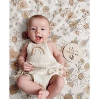 Spannbettlaken Für Baby Mädchen - Neugeborene/Rosa von Babiease