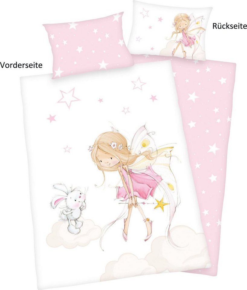 Baby Best Babybettwäsche Little Fairy, Flanell, mit niedlichem Feen-Motiv von Baby Best