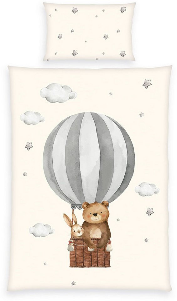 Baby Best Babybettwäsche babybest Ballonfahrt, Renforcé, 2 teilig, Wendebettwäsche Baby Best Babybettwäsche babybest Ballonfahrt, Renforcé, 2 teilig, Wendebettwäsche von Baby Best