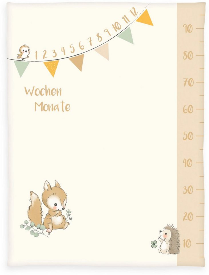 Babydecke, Baby Best, mit liebevollem Motiv von Baby Best
