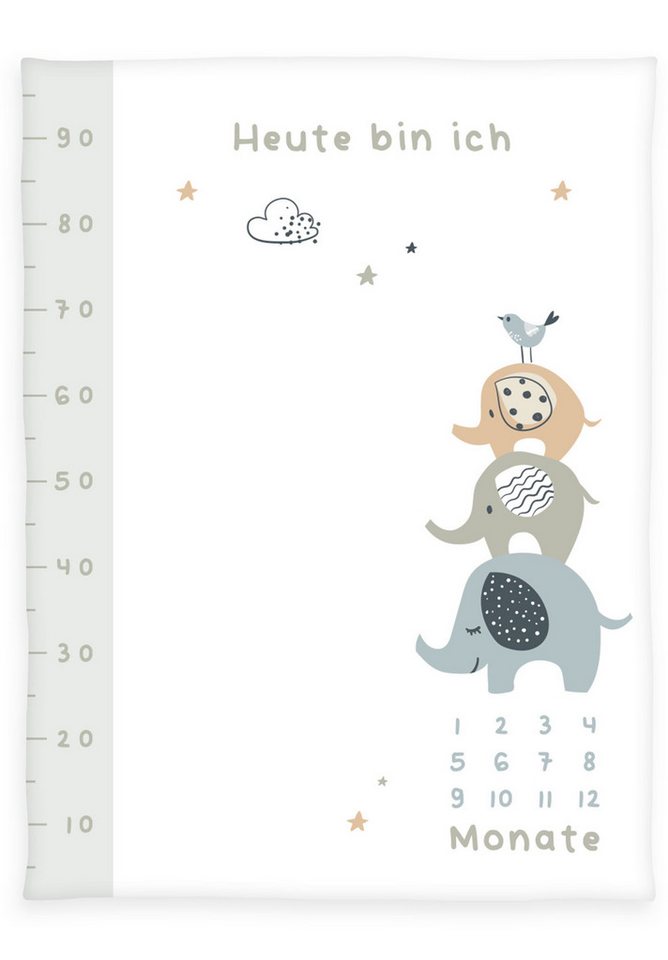 Babydecke BabyBest Elephant, Baby Best, niedliches Motiv von Baby Best