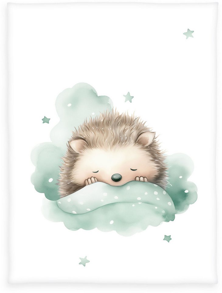 Babydecke babybest Kleiner Igel, Baby Best, niedliches Motiv von Baby Best