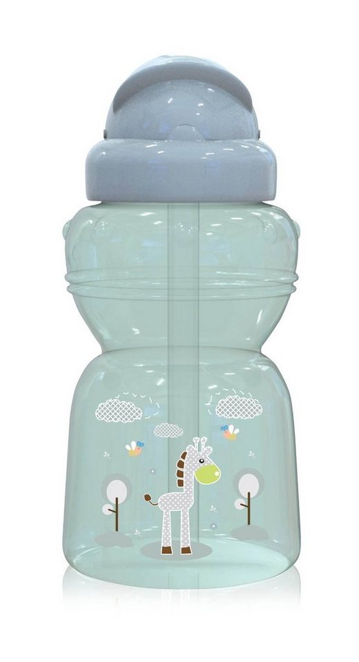 Baby Care Trinkflasche Kinder Trinkflasche 325 ml, Sport-Sipper Tiere Schutzdeckel Strohhalm Baby Care Trinkflasche Kinder Trinkflasche 325 ml, Sport-Sipper Tiere Schutzdeckel Strohhalm von Baby Care