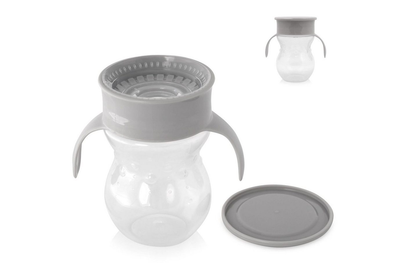 Baby Care Trinkflasche Trinkbecher 360 Grad, auslaufsicher 270ml Trinklernbecher ab 12 Monate Baby Care Trinkflasche Trinkbecher 360 Grad, auslaufsicher 270ml Trinklernbecher ab 12 Monate von Baby Care