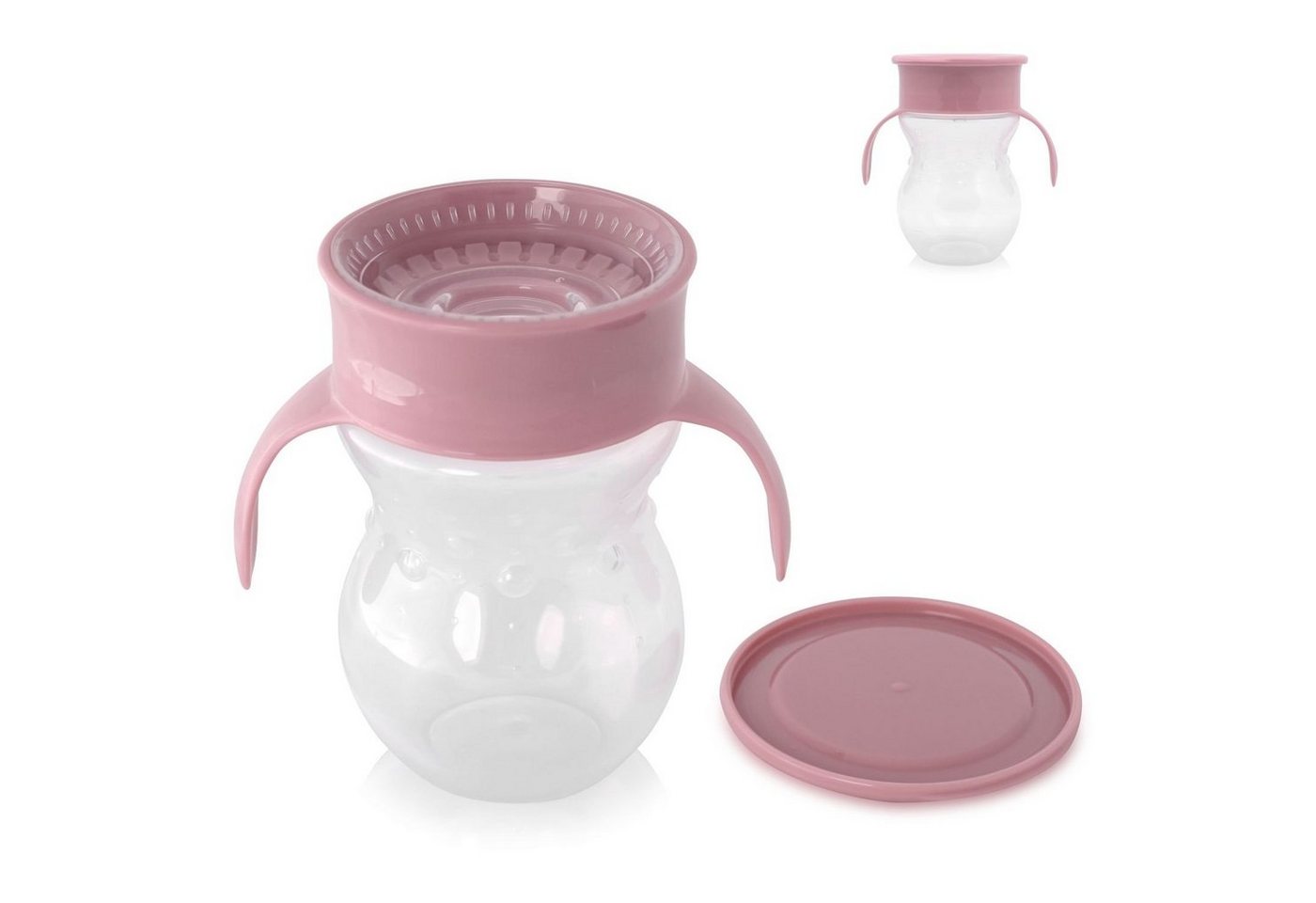 Baby Care Trinkflasche Trinkbecher 360 Grad, auslaufsicher 270ml Trinklernbecher ab 12 Monate Baby Care Trinkflasche Trinkbecher 360 Grad, auslaufsicher 270ml Trinklernbecher ab 12 Monate von Baby Care