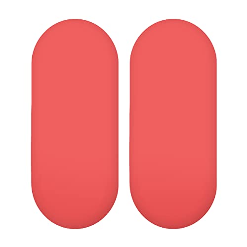 2X Jersey-Spannbettlaken für Babykörbe, oval, 100% Baumwolle (Rot) von Baby Comfort