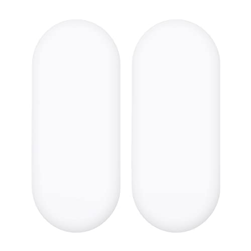 2X Jersey-Spannbettlaken für Babykörbe, oval, 100% Baumwolle (Weiß) von Baby Comfort