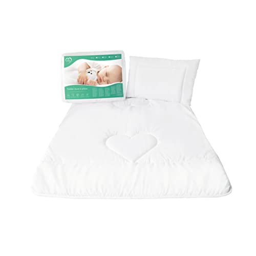 Anti Allergie Bettbezug und Kissen Set 150 x 120 cm für Kleinkinder Junior Bett von Baby Comfort