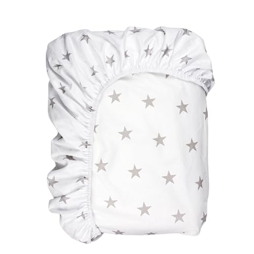 Baumwolle Spannbetttuch Passend für 120x60 cm Kinderbett Matratze - Muster 21 von Baby Comfort