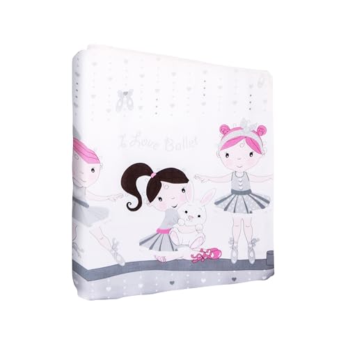 Baumwolle Spannbetttuch Passend für 140x70 cm Kinderbett Matratze - Muster 10 von Baby Comfort