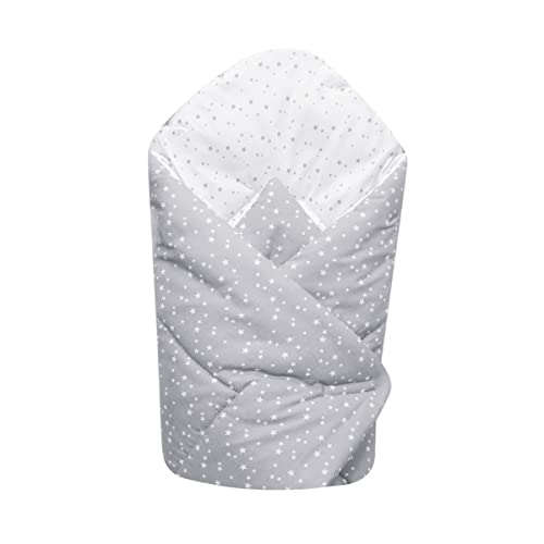 Wickeltuch, Decke für Neugeborene, Babys Bettdecke/Schlafsack (Muster 2) von Baby Comfort