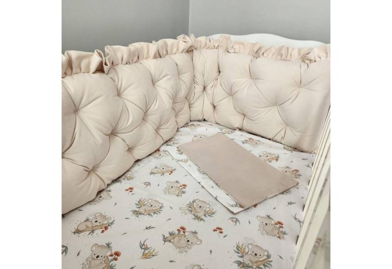 Baby Fancyroom Bettnestchen Samt Bettumrandung Nestchen Volant Kantenschutz Babybett Gitterbett, (weicher Samtstoff, hochwertig, Bettwäsche oder Bettumrandung), Premium Samt von Baby Fancyroom
