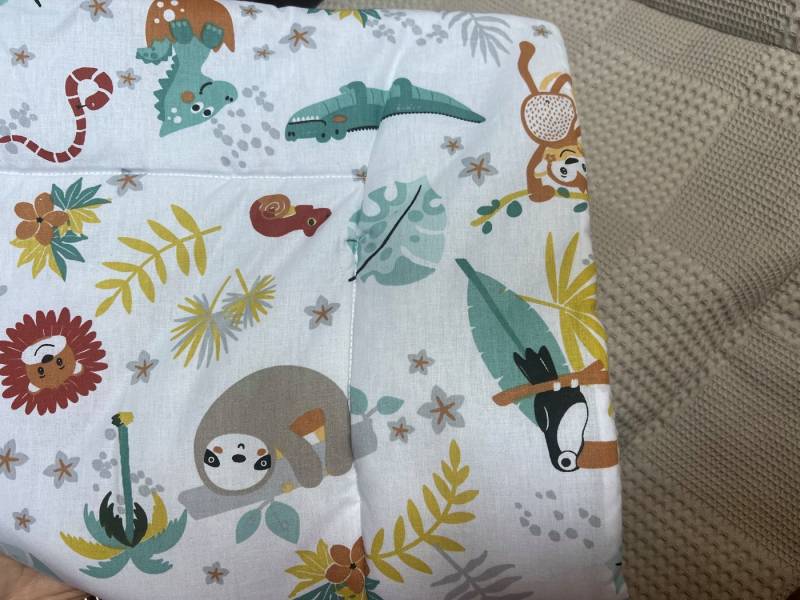Babydecke Gefütterte Babydecke 80x100cm Waffelpique Tagesdecke Krabbeldecke, Baby Fancyroom von Baby Fancyroom