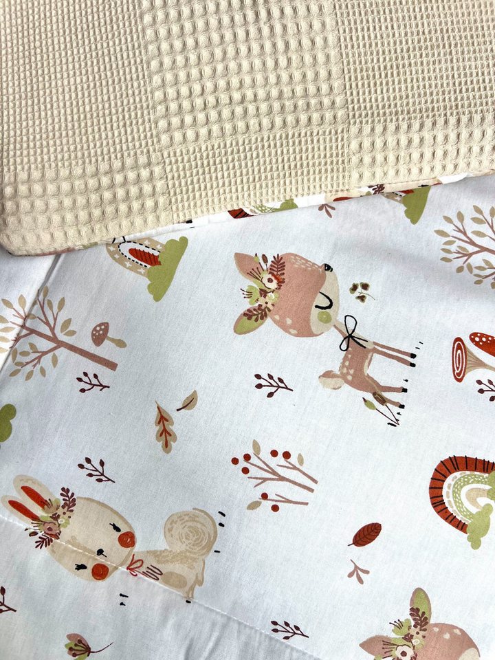 Babydecke Gefütterte Babydecke 80x100cm Waffelpique Tagesdecke Krabbeldecke, Baby Fancyroom Babydecke Gefütterte Babydecke 80x100cm Waffelpique Tagesdecke Krabbeldecke, Baby Fancyroom von Baby Fancyroom