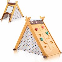 Baby Vivo - 4in1 Kletterdreieck / Spielzelt multifunktional für Kinder - Klappbar von Baby Vivo