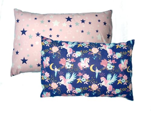 Baby-Kissenbezug (60 x 40 cm), 2 Stück, 100 % Baumwolle, 3 Stück von Baby's Comfort