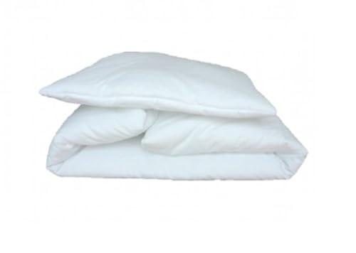 Baby's Comfort Bettdecke und Kissen (Bezug aus 100 % Baumwolle) für Kinderwagen (60 x 80 cm für Kinderwagen) von Baby's Comfort