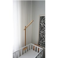 Baby Handyaufhänger, Handyhalter, Handyhalter Aus Holz, Babybett Handyarm, Handyaufhängung von BabyBellsMobile