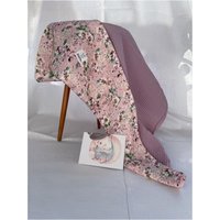 Doppelseitige Decke Aus 100% Baumwolle Babydecke, Kinderdecke von BabyDomBerlin