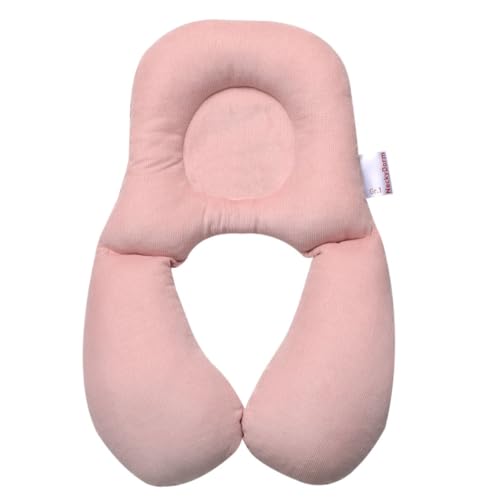 Babydorm Nackenstützkissen Baby Nackenstütze Nackenkissen NeckyDorm (Rose, Größe II) von BabyDorm