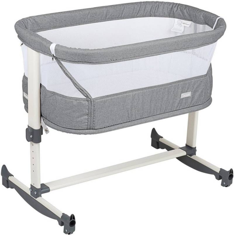 BabyGo Beistellbett Vivaldi, grey von BabyGo