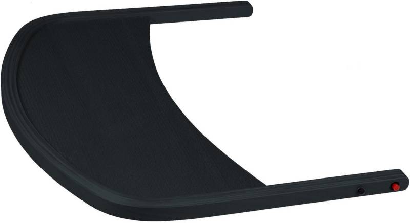 BabyGo Hochstuhltablett Wooden table, black, Holzwerkstoff von BabyGo