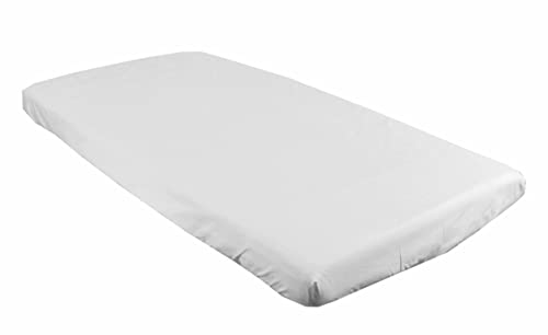 BABYLUX Kinderbett Spannbettlaken Spannbetttuch 60x120 cm / 70x140 cm Baumwolle Bettlaken für Babybett (Grau, 60 x 120 cm) von BabyLux