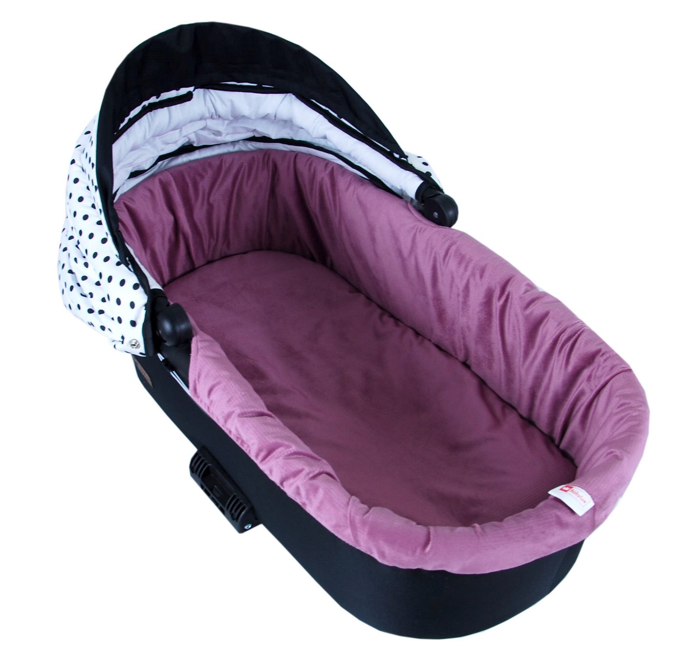 BabyLux Kinderwagen-Bezug BABYLUX Nestchen für Kinderwagen BABYWANNE + Matratze 2 Tlg Set, W107 Velvet Altrosa BabyLux Kinderwagen-Bezug BABYLUX Nestchen für Kinderwagen BABYWANNE + Matratze 2 Tlg Set, W107 Velvet Altrosa von BabyLux
