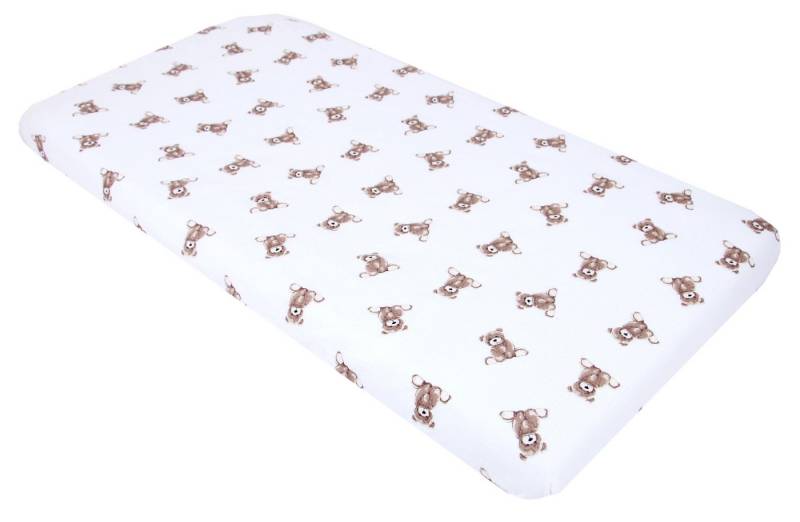 BabyLux Spannbettlaken BabyLux Spannbettlaken Musselin 60x120 70x140 Baby-& Kinderbett, Bär 60x120 von BabyLux