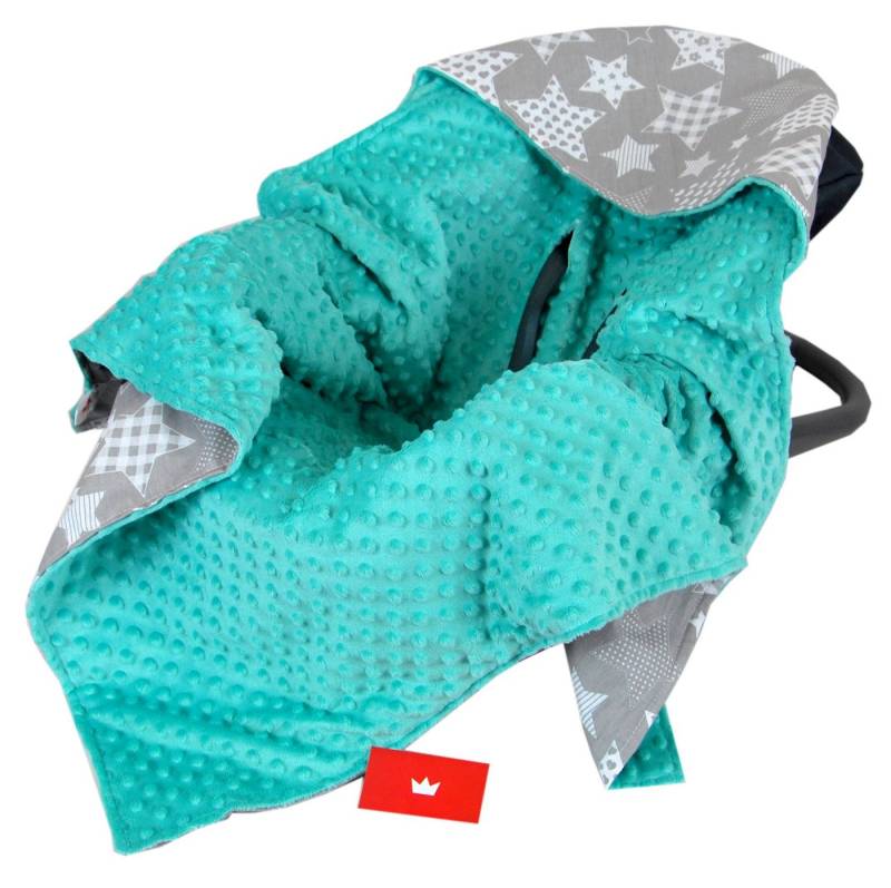 Einschlagdecke BabyLux Baby EINSCHLAGDECKE Babyschale 90x90 cm Autositz Decke, BabyLux, 3. Minze + Sternbild Einschlagdecke BabyLux Baby EINSCHLAGDECKE Babyschale 90x90 cm Autositz Decke, BabyLux, 3. Minze + Sternbild von BabyLux