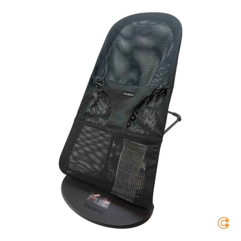 B-Ware Baby Björn Babywippe Babyschaukel Schaukel Wippe Bliss Mesh Black von Babybjörn