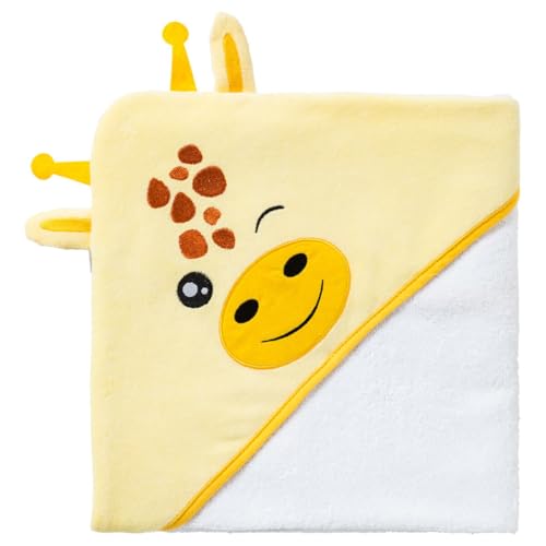 Babycalin - Bademantel, 75 x 75 cm, Giraffe von Babycalin