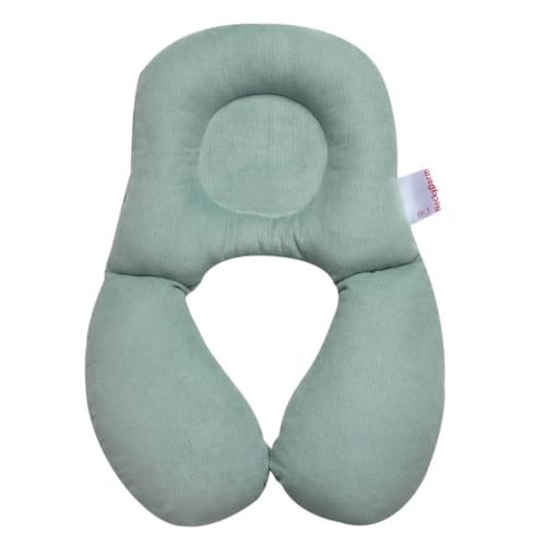 Babydorm Nackenstützkissen Baby Nackenstütze Nackenkissen NeckyDorm (Mint, Größe I) von Babydorm