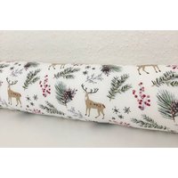 Zugluftstopper Fenster&türen Weihnachten Weiß Rentiere 60-140cm Ca.10cm Höhe Produktnummerzs7781 von BabyglueckDesign