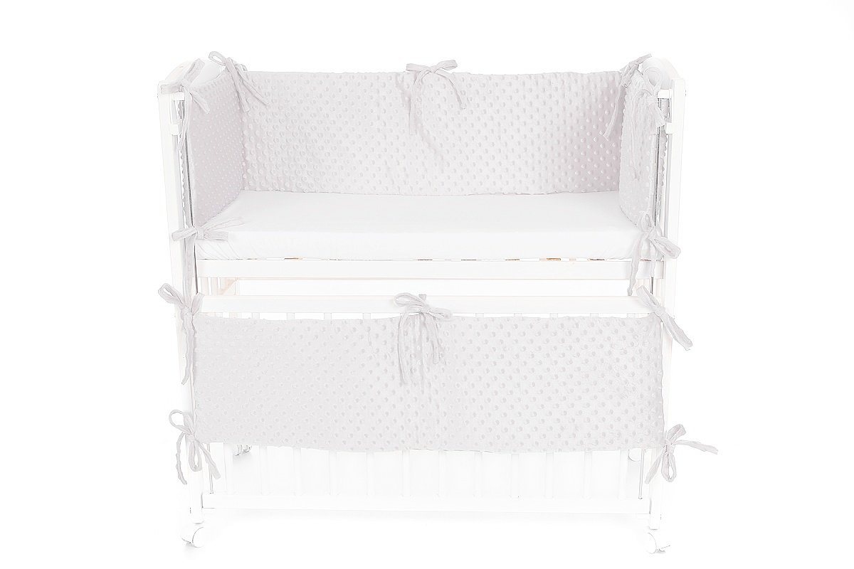 Babyhafen Beistellbett Baby Stubenwagen Zustellbett 90x40 mit Matratze und Nestchen, inkl. Matratze und Nestchen von Babyhafen