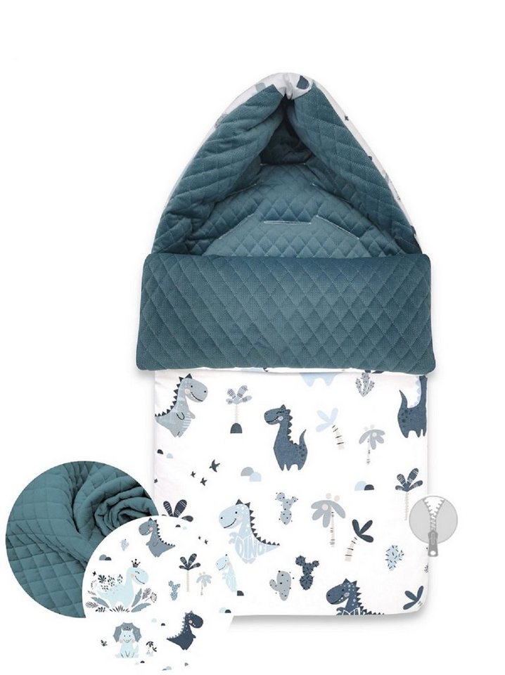 Babyhafen Fußsack Baby Winter Fußsack Winterfußsack für Kinderwagen oder Buggy DINO von Babyhafen