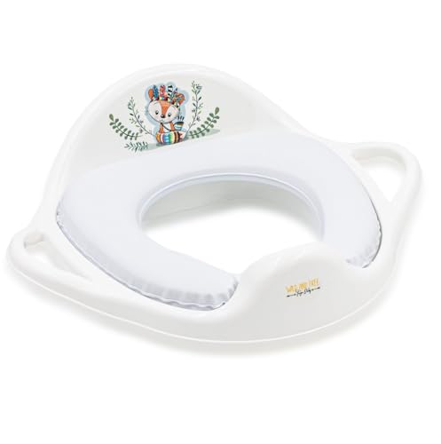Kinder Toilettensitz mit Sitzpolsterung und Griffen! Toilettenaufsatz für Kinder ab 2 Jahre mit Anti-Rutsch Beschichtung. Toilet seat for kids. Kinder Toilettensitz mit Sitzpolsterung und Griffen! Toilettenaufsatz für Kinder ab 2 Jahre mit Anti-Rutsch Beschichtung. Toilet seat for kids. von Babykajo
